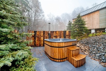 Wellness chata - vodn ndr Pastviny - Orlick hory