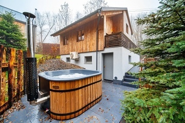 Wellness chata - vodn ndr Pastviny - Orlick hory