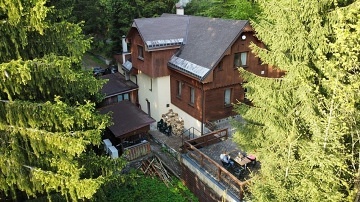 Chalupa Pustiny - �ern� ���ka - Ko�enov - Jizerky