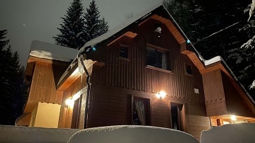 Chalupa Pustiny - �ern� ���ka - Ko�enov - Jizerky