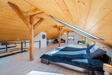 Apartm�nov� chata a baz�n - Jizerskohorsk� bu�iny