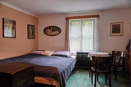 Chalupa u lesa - Kru�n� hory - hora Kl�novec