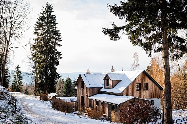 Chalupa Tanvaldsk� �pi��k - Vodn� n�dr� Sou�