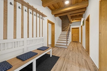 Wellness chalupa s baz�nem a kachlov�mi kamny