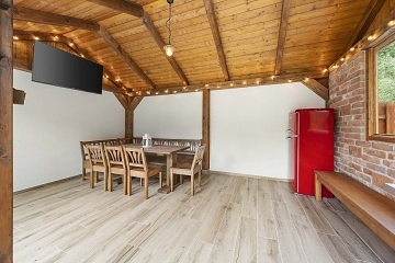 Wellness chalupa s baz�nem a kachlov�mi kamny