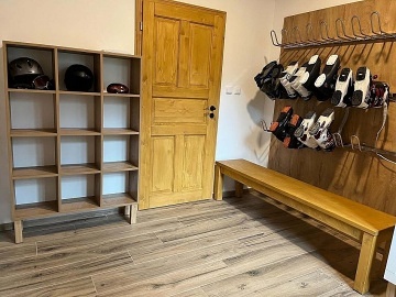 Wellness chalupa s baz�nem a kachlov�mi kamny