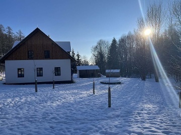 Wellness chalupa s baz�nem a kachlov�mi kamny