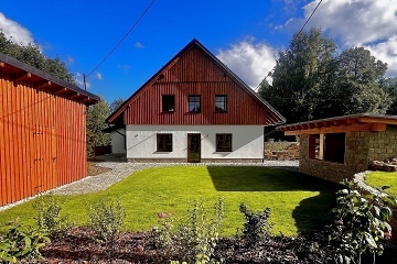 Chalupa se saunou - údolí Divoké Orlice - Jadrná