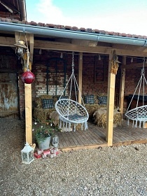 Wellness chalupa s baz�nem - v��ivka a koupac� sud