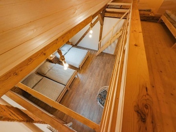 Wellness chalupa s v��ivkou a vyh��van�m sudem