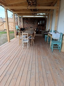 Wellness chalupa s baz�nem - v��ivka a koupac� sud