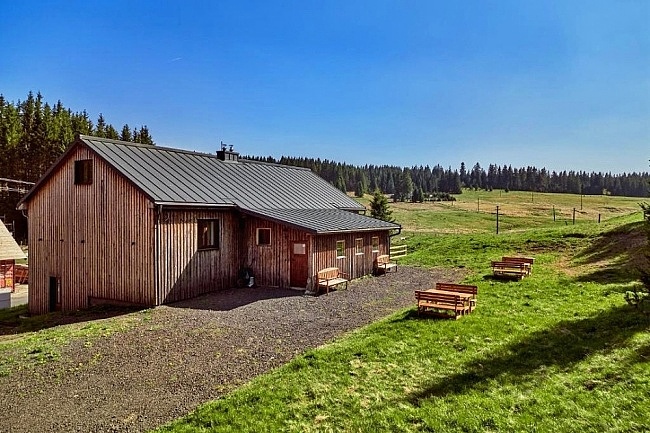 Horská chata - Jelení - Krušnohorská magistrála