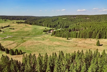 Horsk� chata - Jelen� - Kru�nohorsk� magistr�la