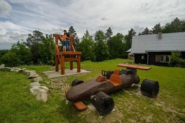 Chaty Host�nsk� vrchy - Slu�ovick� p�ehrada