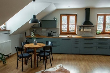 Wellness chata a baz�n - z�mek Konopi�t� - Blan�k