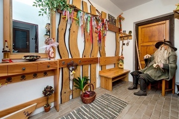 Chalupa s baz�nem - vrch �al� - Vrchlab� - Krkono�e