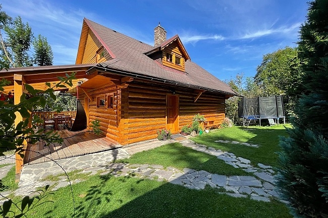 Srubová chata s wellness - Velká Rača - Kysuce