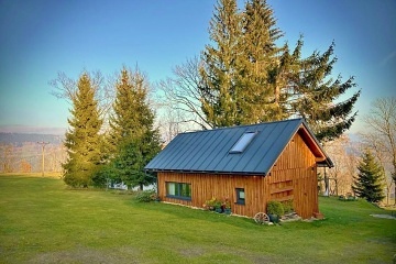 Chata s v��ivkou - rozhledna �al� - Krkono�e