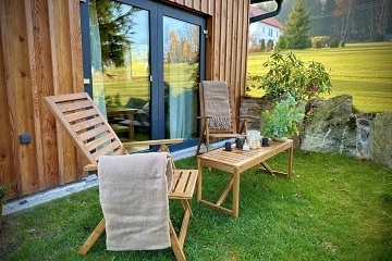 Chata s v��ivkou - rozhledna �al� - Krkono�e