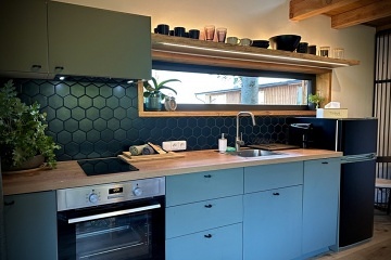 Chata s v��ivkou - rozhledna �al� - Krkono�e