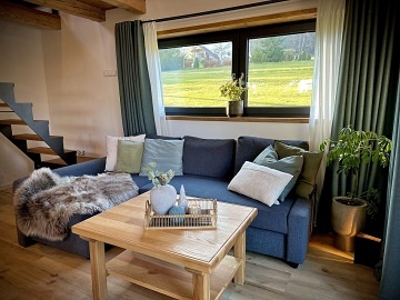 Chata s v��ivkou - rozhledna �al� - Krkono�e