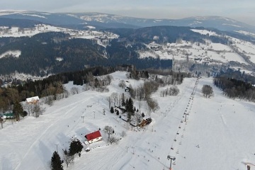 Chata s v��ivkou - rozhledna �al� - Krkono�e