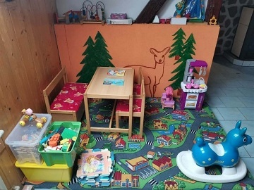 Chalupa s baz�nem - Velk� De�tn� - Orlick� hory