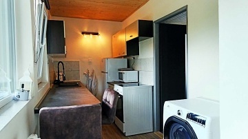 Chata se saunou u lesa - Hracholusk� p�ehrada