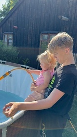 Chata s letn�m baz�nem - Vala�sko - Beskydy