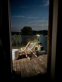 Glampingov� chata s v��ivkou - Vala�sk� kopce