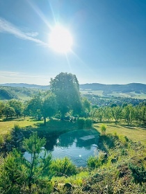 Glampingov� chata s v��ivkou - Vala�sk� kopce