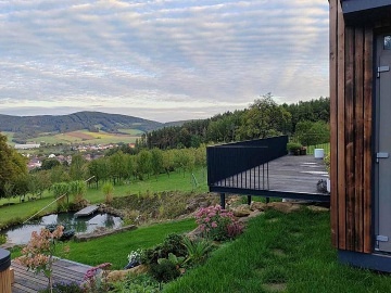 Glampingov� chata s v��ivkou - Vala�sk� kopce