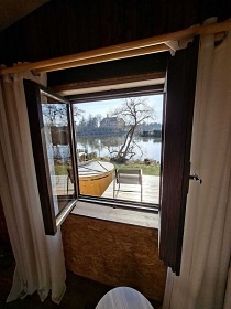 Glamping chata a koupac� sud - vodn� z�mek Blatn�