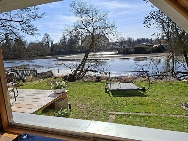 Glamping chata a koupac� sud - vodn� z�mek Blatn�