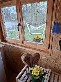 Glamping chata a koupac� sud - vodn� z�mek Blatn�