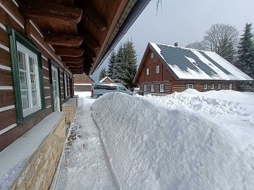 Dv� roubenky s wellness - Stezka Zemsk� br�na