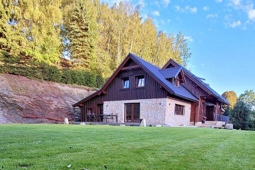 Chalupa s baz�nem - Tanvald - Jizersk� hory