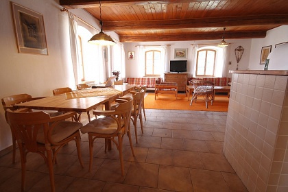 Chalupa vnitřní bazén a sauna - Broumovsko