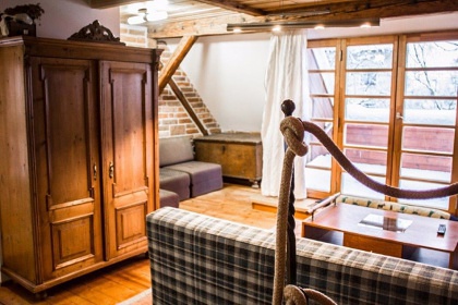 Chalupa vnitřní bazén a sauna - Broumovsko