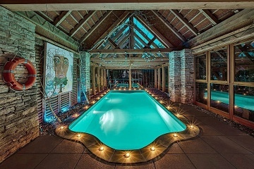 Chalupa vnitřní bazén a sauna - Broumovsko