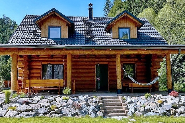 Srubov� chata a wellness - Jesen�ky