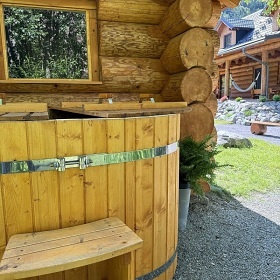 Srubov� chata a wellness - Jesen�ky