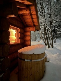 Srubov� chata a wellness - Koz� h�bet - Jesen�ky