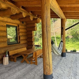 Srubov� chata a wellness - Koz� h�bet - Jesen�ky