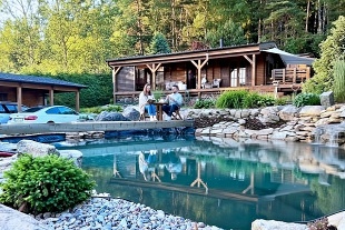 Nov� objekt: Sruby lesn� stezka - koupac� jez�rko - �esk� Kanada 2C-671