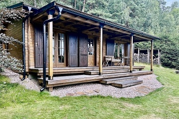 Sruby lesn� stezka - koupac� jez�rko - �esk� Kanada