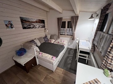 Sruby lesn� stezka - koupac� jez�rko - �esk� Kanada