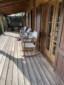 Sruby lesn� stezka - koupac� jez�rko - �esk� Kanada