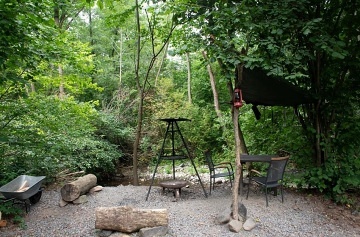 Glamping s wellness - samota u �eky - �elezn� hory