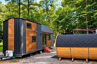 Glamping s wellness - Samota u �eky - �elezn� hory